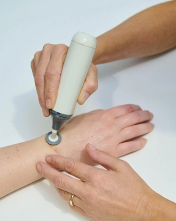 scollamento con mini Vibrator